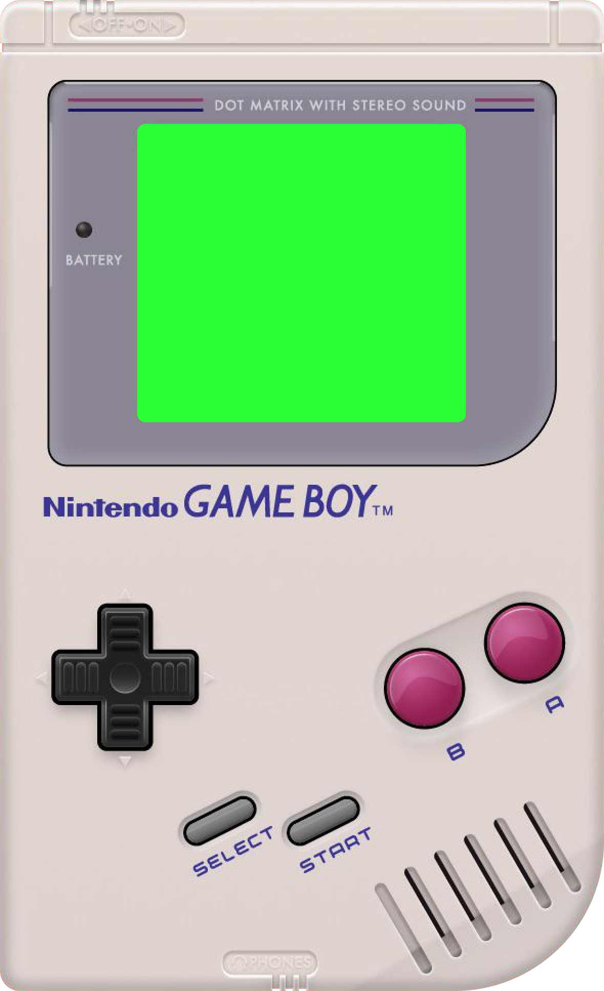 A Game Boy console
